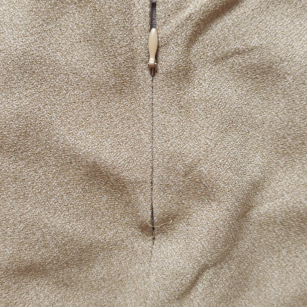 NWT Derek Lam Gold Mini Skirt - SIZE EU 42 - Picture 9 of 11